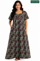 Sivam Nighty Cotton Zip Frock  Model XL- SNZFXL8904