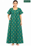 Sivam Nighty Cotton Zip Frock  Model XL- SNZFXL8914