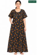 Sivam Nighty Cotton Zip Frock  Model XL- SNZFXL8923