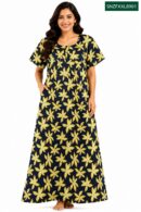 Sivam Nighty Cotton Zip Frock  Model XXL- SNZFXXL8901
