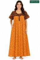 Sivam Nighty Cotton Zip Frock  Model XXL- SNZFXXL8925