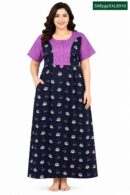 Sivam Nighty Cotton frock gown Model XL- SNfpgzXXL8910