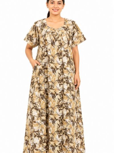 Sivam Nighty Cotton Titanic Frock Model XL- SNtfXL8903