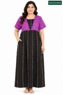 Sivam Nighty Cotton V Neck Model XL- SNvnXL8906