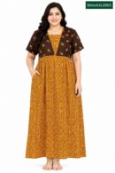 Sivam Nighty Cotton V Neck Model XXL- SNvnXXL8905