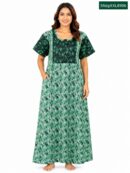 Sivam Nighty Cotton V Neck Model XXL- SNVNmXXL8906