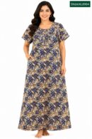 Sivam Nighty Cotton Zip Model XL- SNzmXL8904