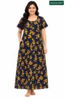 Sivam Nighty Cotton Zip Model XL- SNzmXL8907