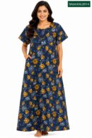 Sivam Nighty Cotton Zip Model XL- SNzmXXL8914